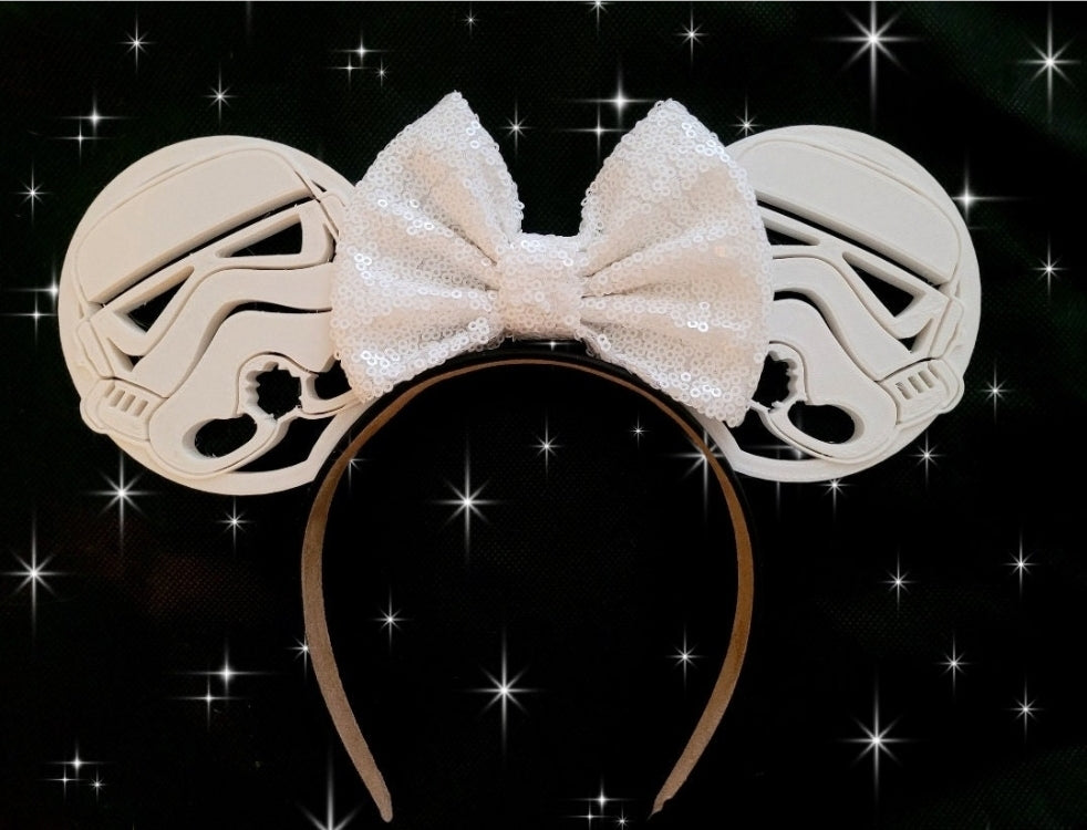 Storm the Trooper, 3D Printed Star Wars Mouse Ears