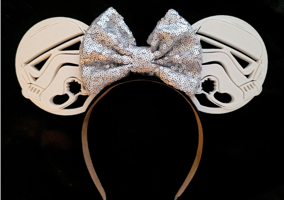 Storm the Trooper, 3D Printed Star Wars Mouse Ears