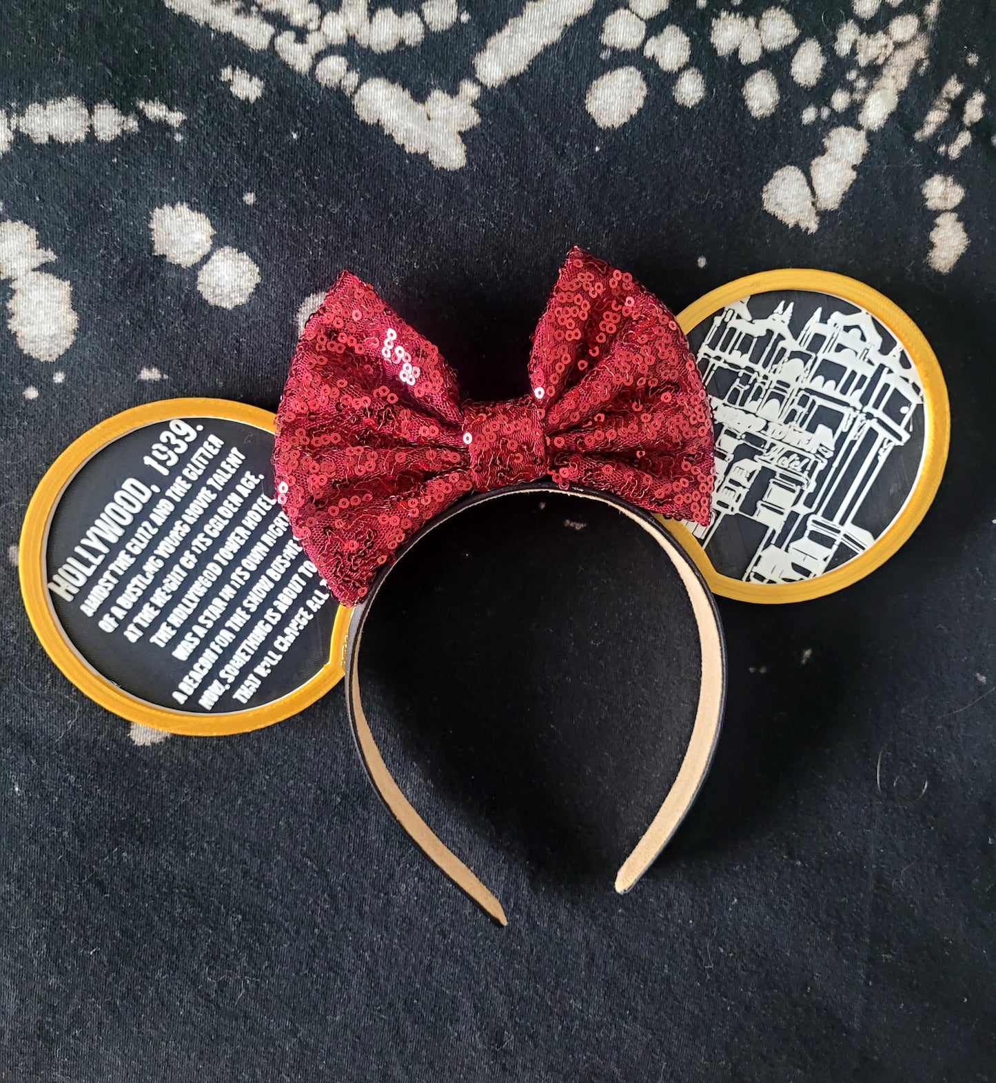 Hollywood 1939 Tower Ears, 3D Printed HTH Tower of Terror Twilight Zone Mouse Ears