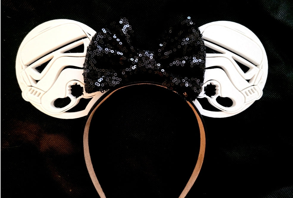 Storm the Trooper, 3D Printed Star Wars Mouse Ears