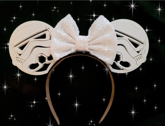 Storm the Trooper, 3D Printed Star Wars Mouse Ears