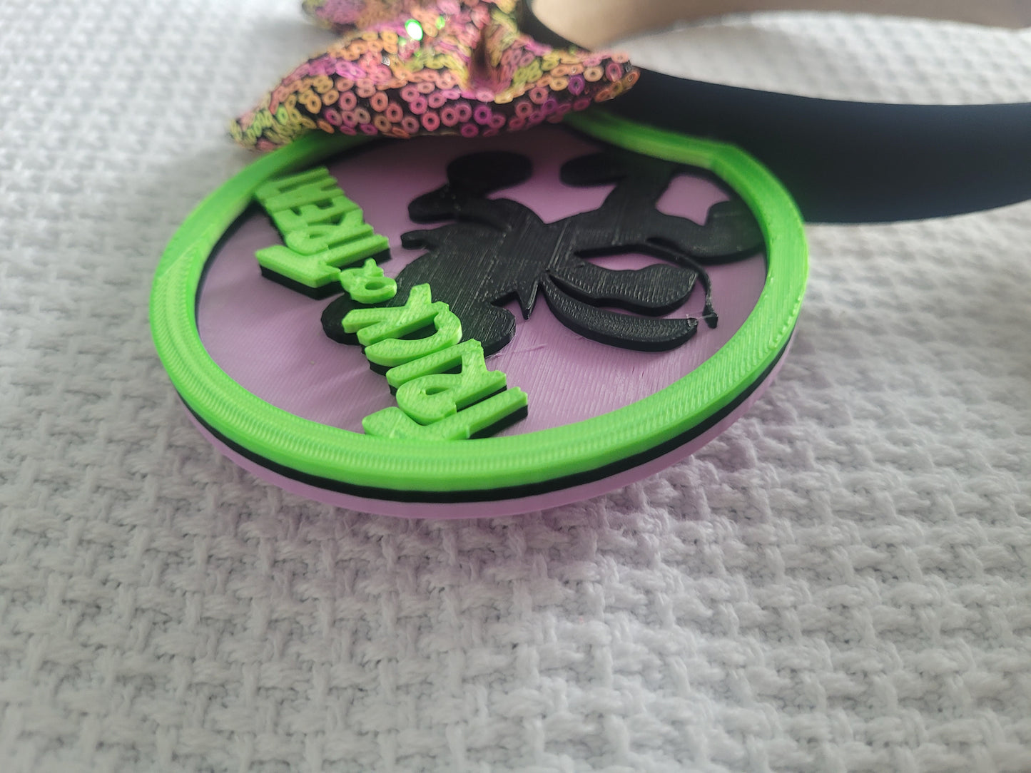 Trick or Treat Shadow Ghost Halloween Ears, 3D Printed Bright Magic Party Mouse Ear