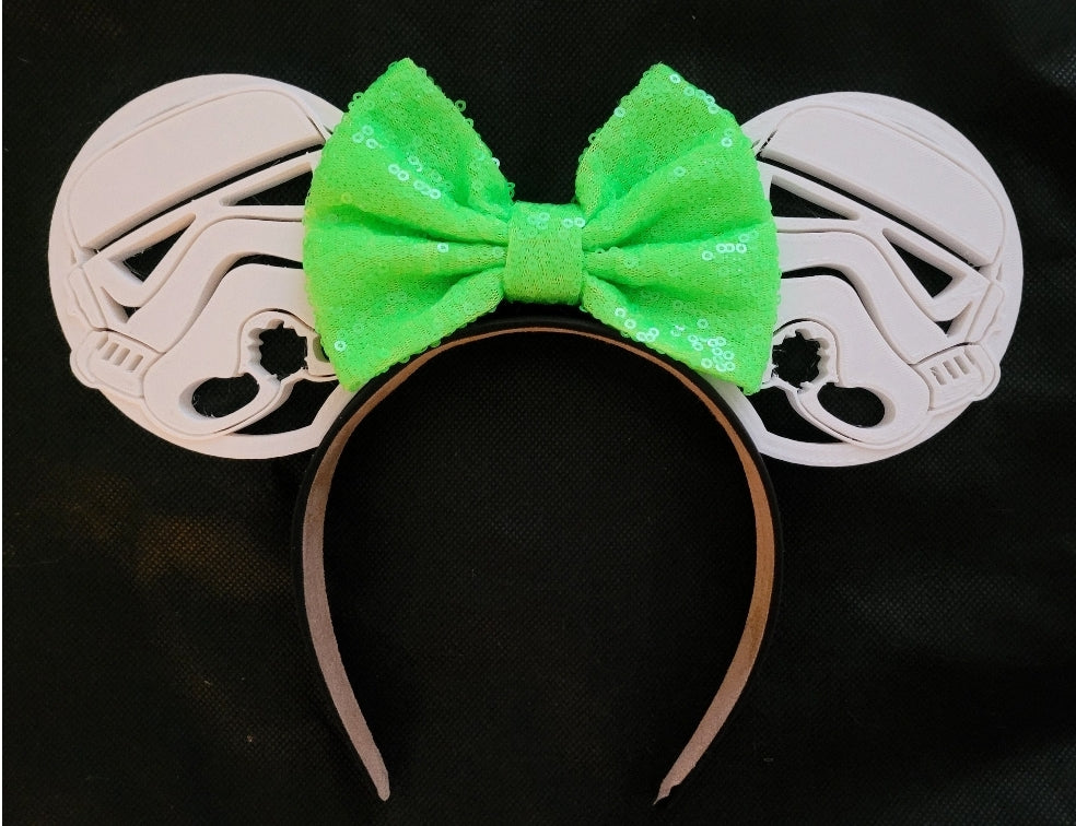 Storm the Trooper, 3D Printed Star Wars Mouse Ears